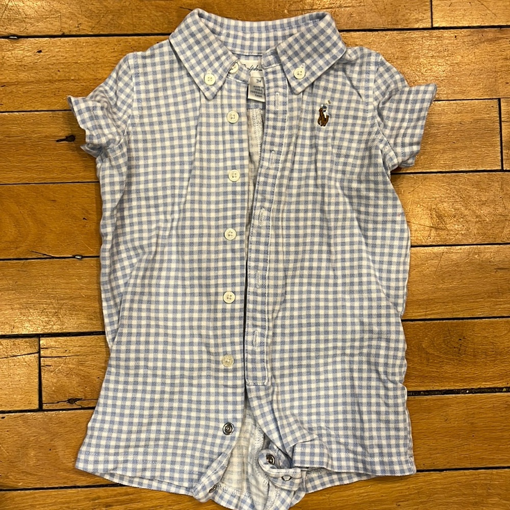 Gingham Ralph Lauren one piece